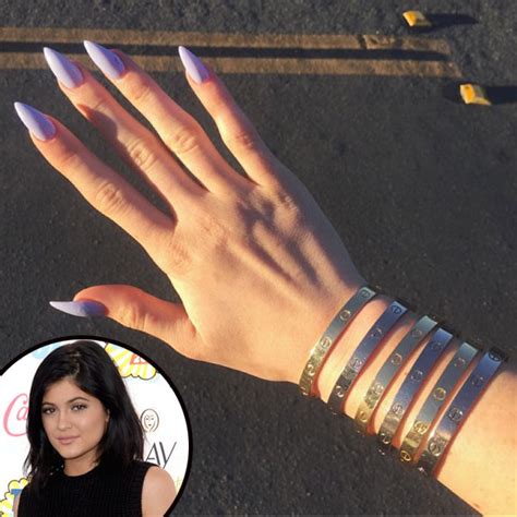 kylie jenner cartier love bracelet|cartier love bracelet wrist.